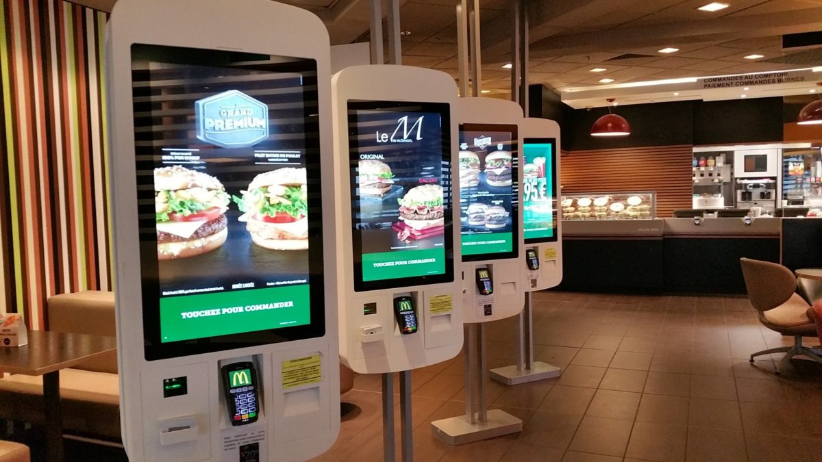 Fabricant de borne pour les restaurants McDonalds