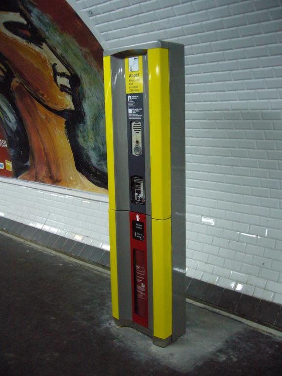 Fabricant de borne de secours pour métro